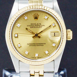 Rolex Lady-Datejust 68273G - 1990 - Rolex horloge - Rolex kopen - Rolex dames horloge - Trophies Watches