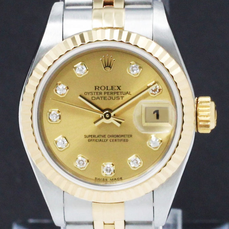 Rolex Lady-Datejust 79173G - 2002 - Rolex horloge - Rolex kopen - Rolex dames horloge - Trophies Watches