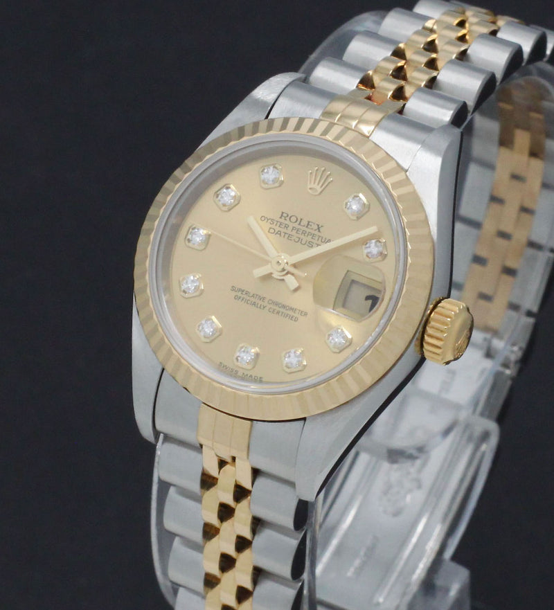 Rolex Lady-Datejust 79173G - 2002 - Rolex horloge - Rolex kopen - Rolex dames horloge - Trophies Watches