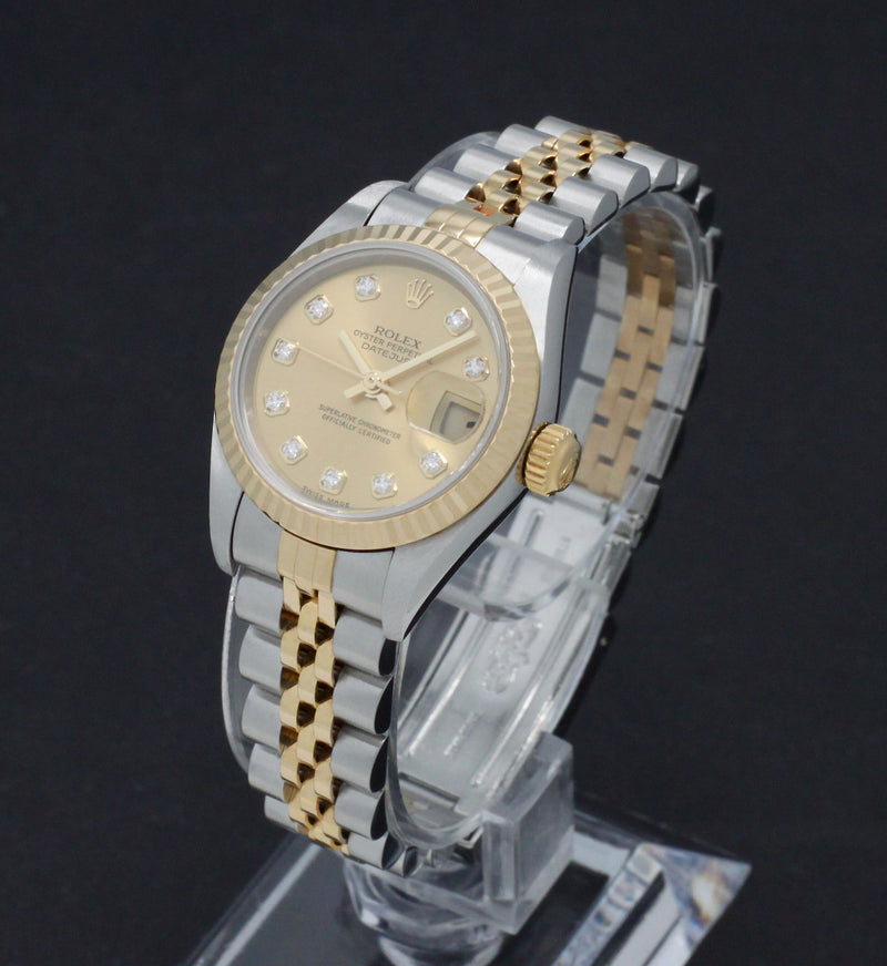 Rolex Lady-Datejust 79173G - 2002 - Rolex horloge - Rolex kopen - Rolex dames horloge - Trophies Watches