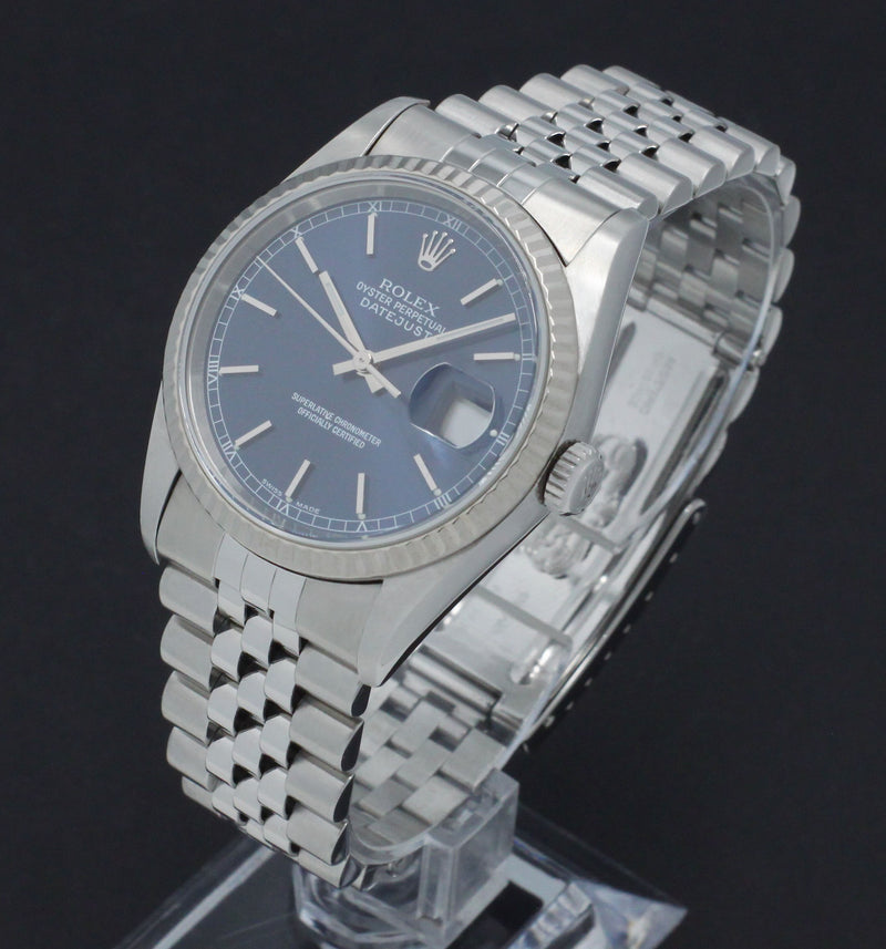 Rolex Datejust 16234 - 1998 - Rolex horloge - Rolex kopen - Rolex heren horloge - Trophies Watches