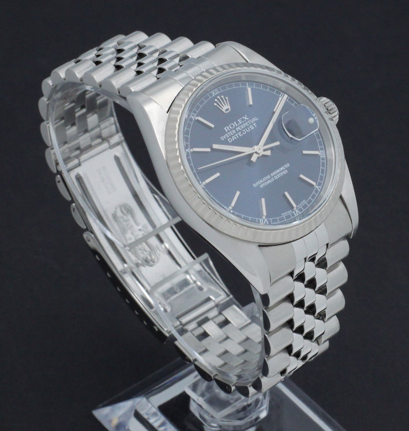 Rolex Datejust 16234 - 1998 - Rolex horloge - Rolex kopen - Rolex heren horloge - Trophies Watches