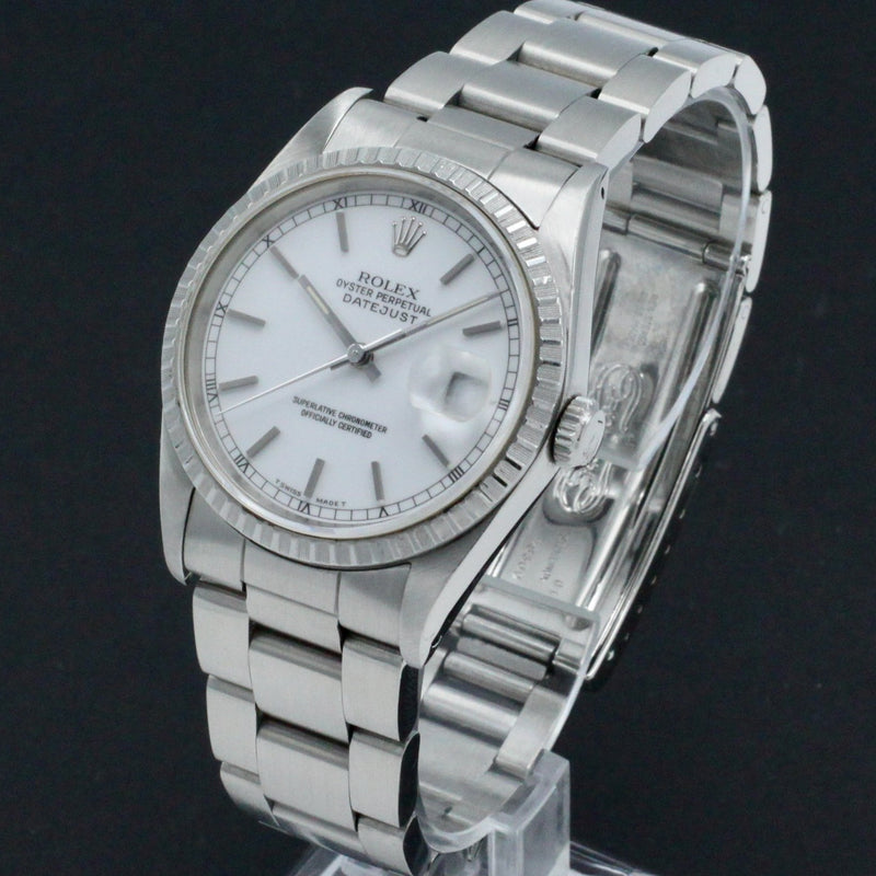 Rolex Datejust 16220 - 1989 - Rolex horloge - Rolex kopen - Rolex heren horloge - Trophies Watches