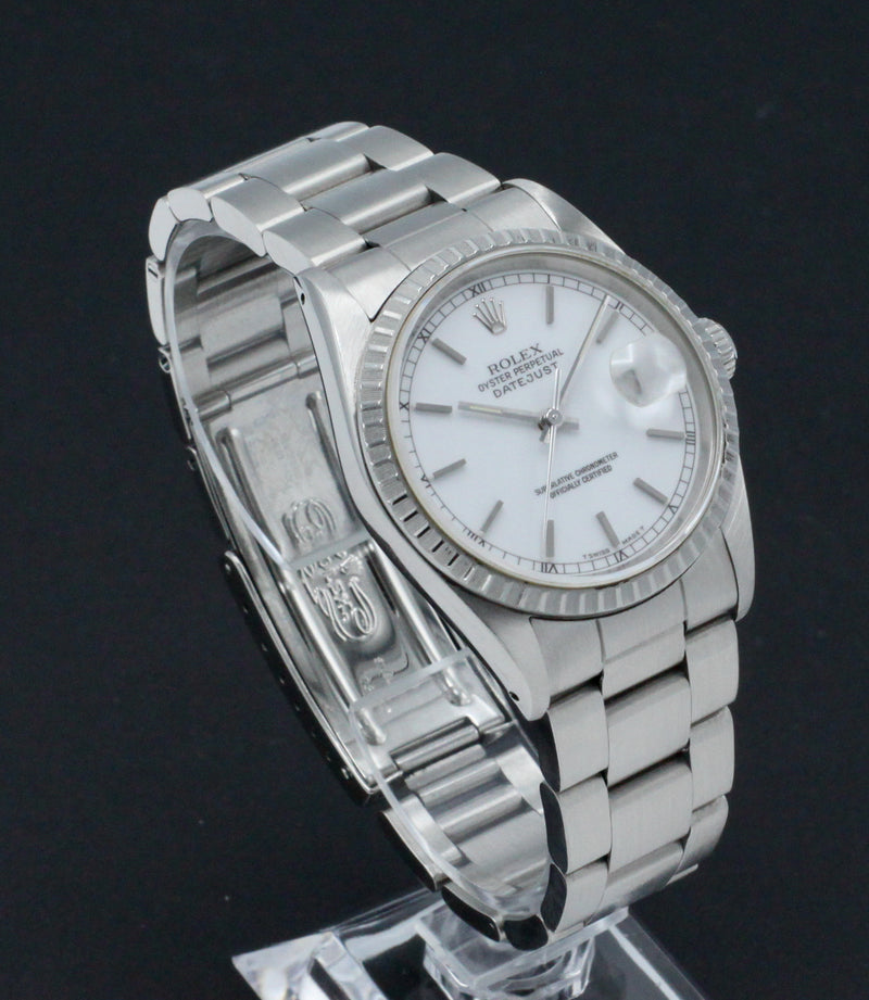 Rolex Datejust 16220 - 1989 - Rolex horloge - Rolex kopen - Rolex heren horloge - Trophies Watches