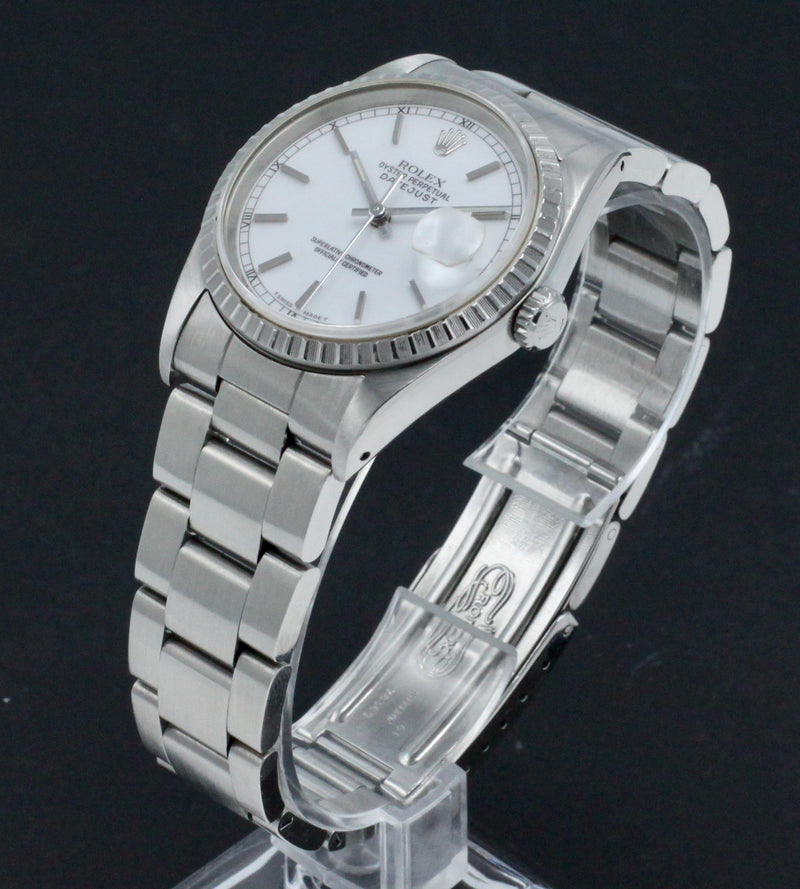 Rolex Datejust 16220 - 1989 - Rolex horloge - Rolex kopen - Rolex heren horloge - Trophies Watches