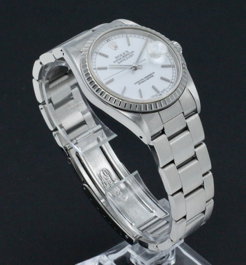 Rolex Datejust 16220 - 1989 - Rolex horloge - Rolex kopen - Rolex heren horloge - Trophies Watches