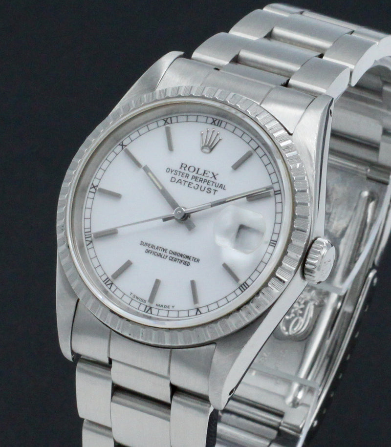 Rolex Datejust 16220 - 1989 - Rolex horloge - Rolex kopen - Rolex heren horloge - Trophies Watches