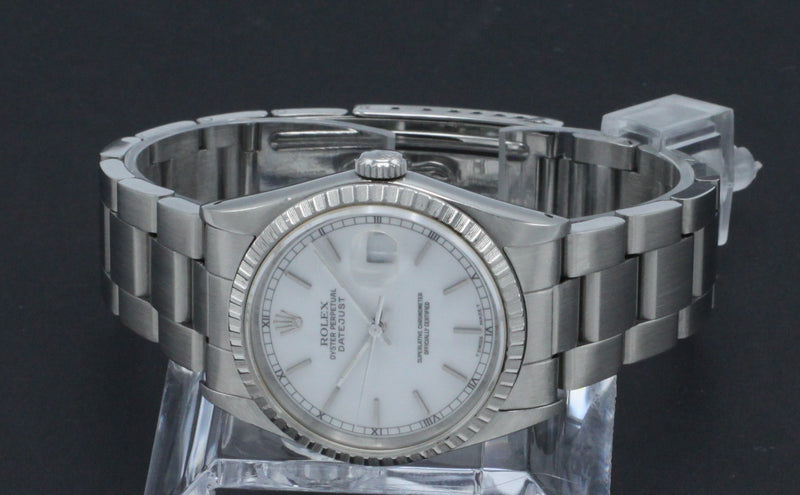 Rolex Datejust 16220 - 1989 - Rolex horloge - Rolex kopen - Rolex heren horloge - Trophies Watches