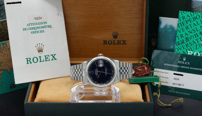 Rolex Datejust 16234 - 1998 - Rolex horloge - Rolex kopen - Rolex heren horloge - Trophies Watches