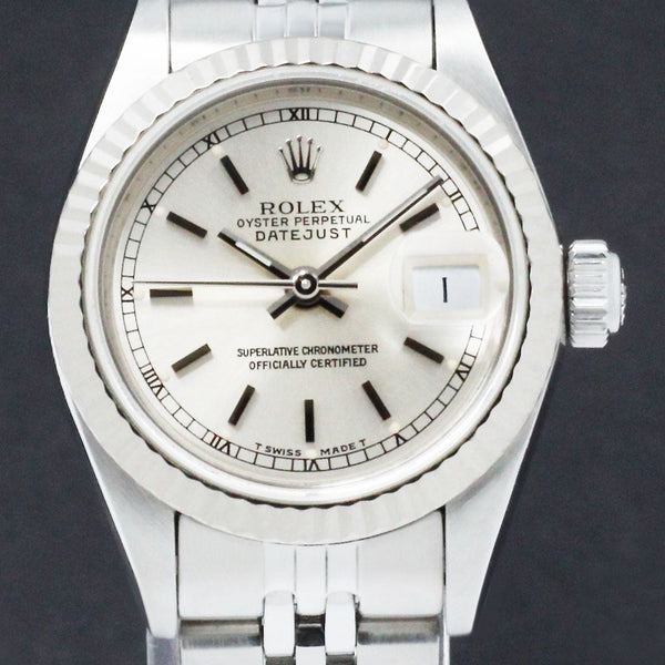 Rolex Oyster Perpetual Lady Datejust 69174 - 1991 - Rolex horloge - Rolex kopen - Rolex dames horloge - Trophies Watches