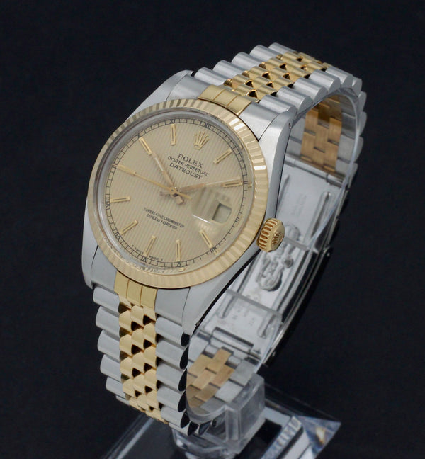 Rolex Datejust 16013 - 1987 - Rolex horloge - Rolex kopen - Rolex heren horloge - Trophies Watches