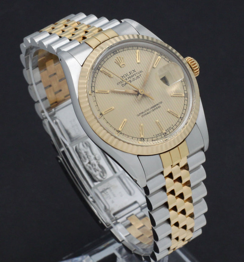 Rolex Datejust 16013 - 1987 - Rolex horloge - Rolex kopen - Rolex heren horloge - Trophies Watches