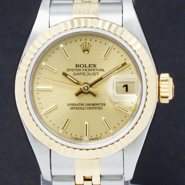 Rolex Lady-Datejust 79173 - 1999 - Rolex horloge - Rolex kopen - Rolex dames horloge - Trophies Watches