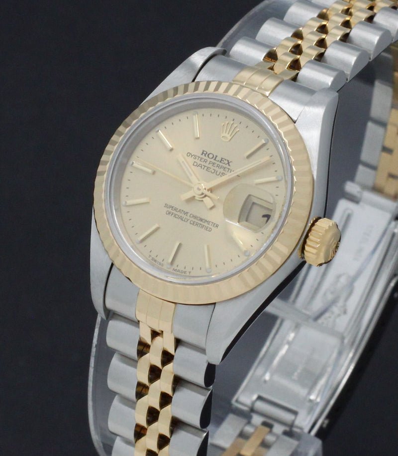 Rolex Lady-Datejust 79173 - 1999 - Rolex horloge - Rolex kopen - Rolex dames horloge - Trophies Watches