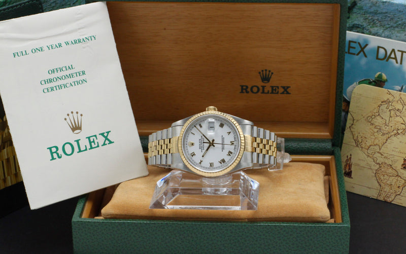 Rolex Datejust 16233 - 1990 - Rolex horloge - Rolex kopen - Rolex heren horloge - Trophies Watches