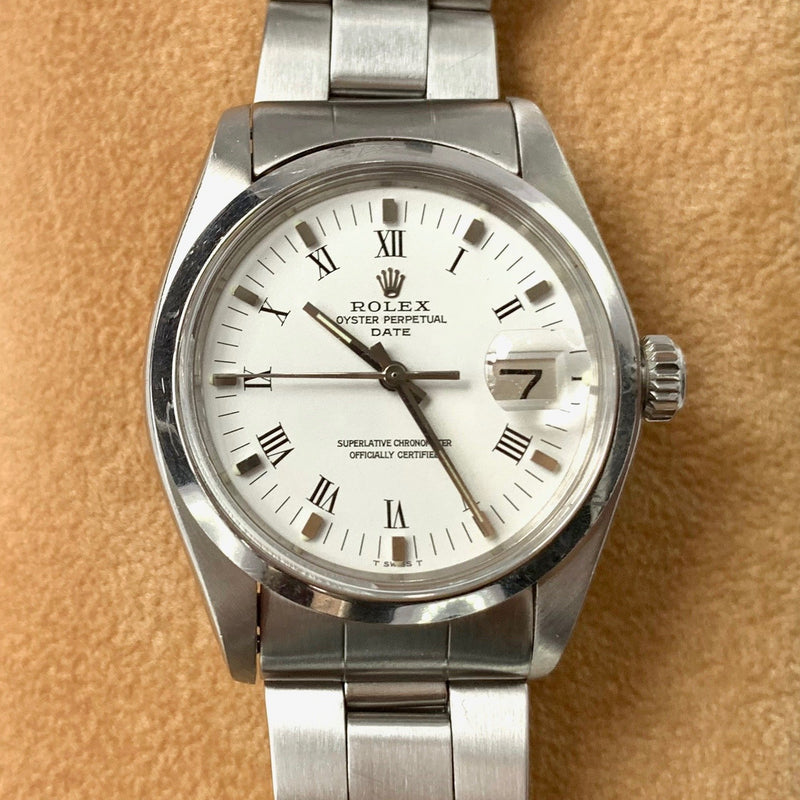 Rolex Oyster Perpetual Date 1500 - 1974 - Rolex horloge - Rolex kopen - Rolex heren horloge - Trophies Watches