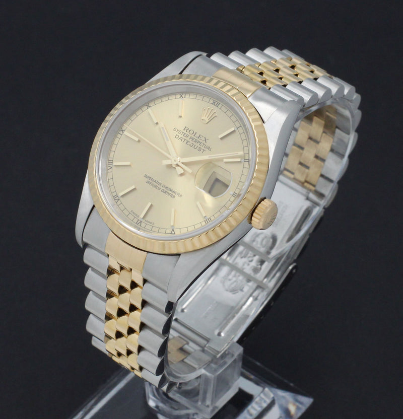 Rolex Datejust 16233 - 1997 - Rolex horloge - Rolex kopen - Rolex heren horloge - Trophies Watches