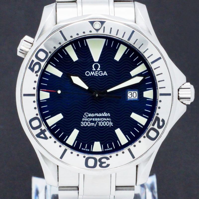 Omega Seamaster Diver 300 M 2265.80.00 - 1998 - Omega horloge - Omega kopen - Omega heren horloge - Trophies Watches