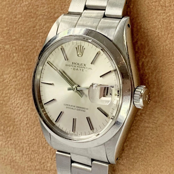 Rolex Oyster Perpetual Date 1500 - 1970 - Rolex horloge - Rolex heren horloge -  Trophies Watches