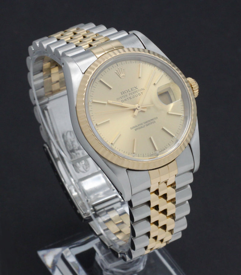 Rolex Datejust 16233 - 1991 - Rolex horloge - Rolex kopen - Rolex heren horloge - Trophies Watches