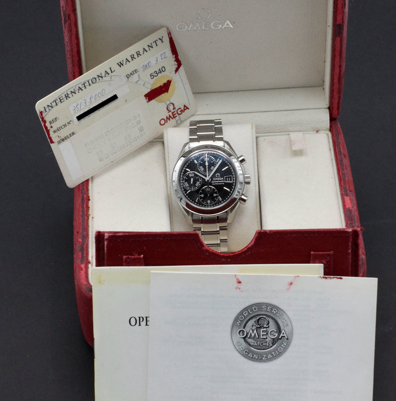 Omega Speedmaster 3513.50.00 - 2000 - Omega horloge - Omega kopen - Omega heren horloge - Trophies Watches