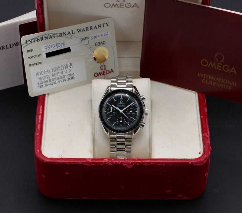 Omega Speedmaster Reduced 3510.50.00 - 2000 - Omega horloge - Omega kopen - Omega heren horloge - Trophies Watches