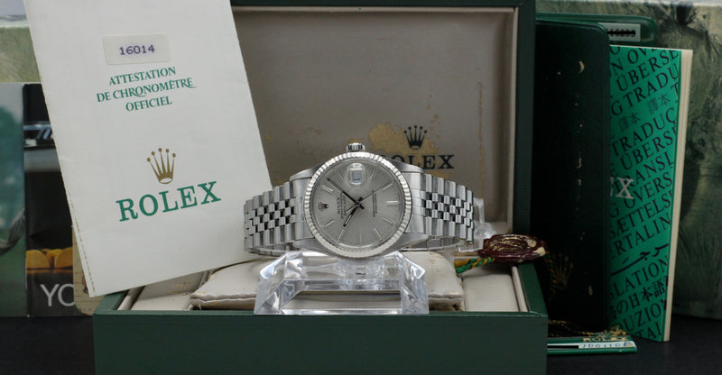 Rolex Datejust 16014 - 1988 - Rolex horloge - Rolex kopen - Rolex heren horloge - Trophies Watches