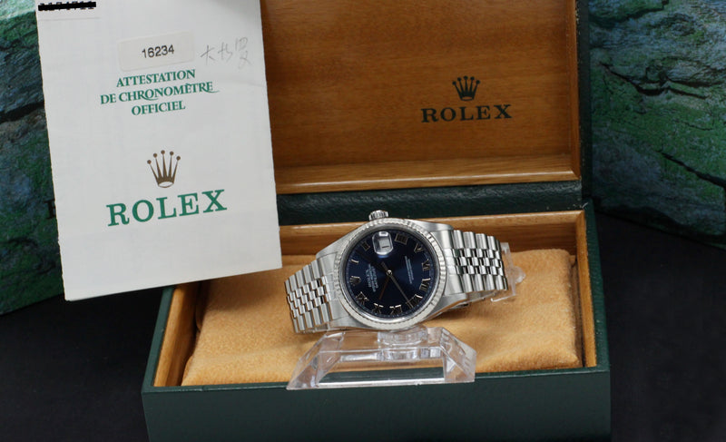 Rolex Datejust 16234 - 1999 - Rolex horloge - Rolex kopen - Rolex heren horloge - Trophies Watches