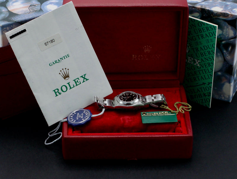 Rolex Oyster Perpetual 67180 - 1998 - Rolex horloge - Rolex kopen - Rolex dames horloge - Trophies Watches