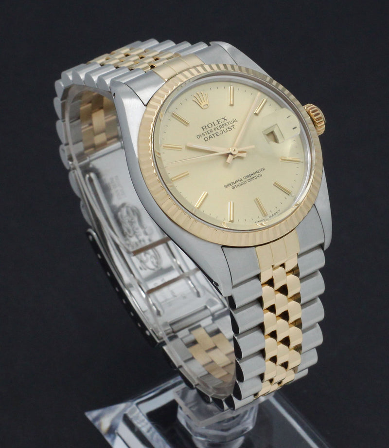 Rolex Datejust 16013 - 1988 - Rolex horloge - Rolex kopen - Rolex heren horloge - Trophies Watches