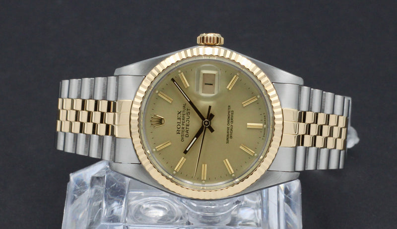 Rolex Datejust 16013 - 1988 - Rolex horloge - Rolex kopen - Rolex heren horloge - Trophies Watches