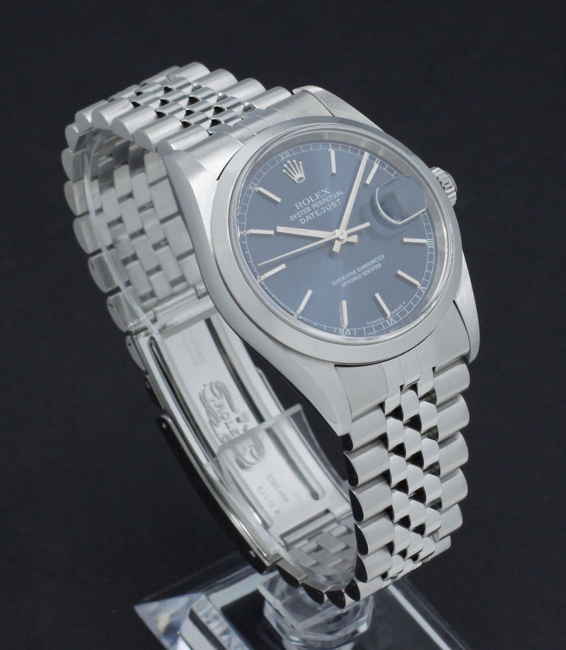 Rolex Datejust 16200 - 1999 - Rolex horloge - Rolex kopen - Rolex heren horloge - Trophies Watches