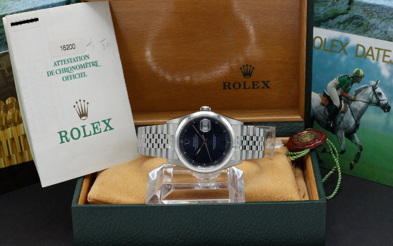 Rolex Datejust 16200 - 1999 - Rolex horloge - Rolex kopen - Rolex heren horloge - Trophies Watches