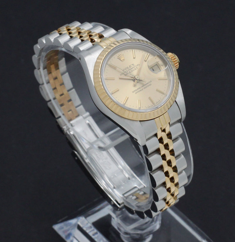 Rolex Lady-Datejust 69173 - 1987 - Rolex horloge - Rolex kopen - Rolex dames horloge - Trophies Watches