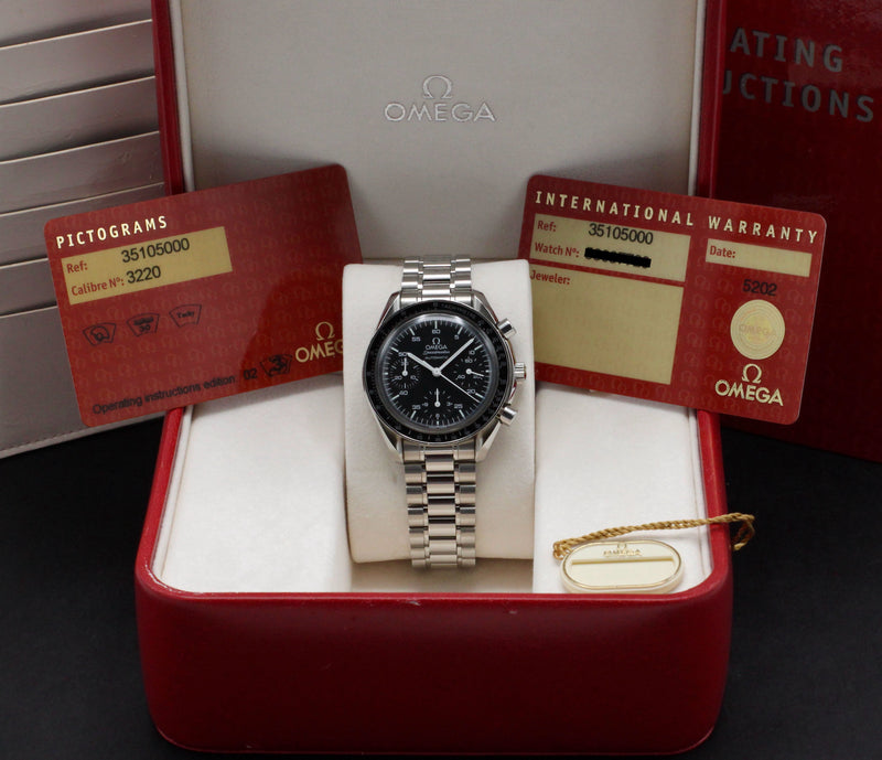 Omega Speedmaster Reduced 3510.50.00 - 1998 - Omega horloge - Omega kopen - Omega heren horloge - Trophies Watches