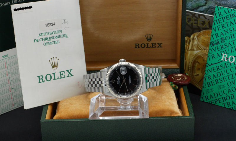 Rolex Datejust 16234 - 2000 - Rolex horloge - Rolex kopen - Rolex heren horloge - Trophies Watches