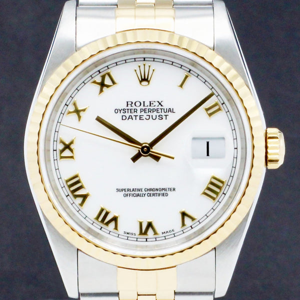 Rolex Datejust 16233 - 1999 - Rolex horloge - Rolex kopen - Rolex heren horloge - Trophies Watches