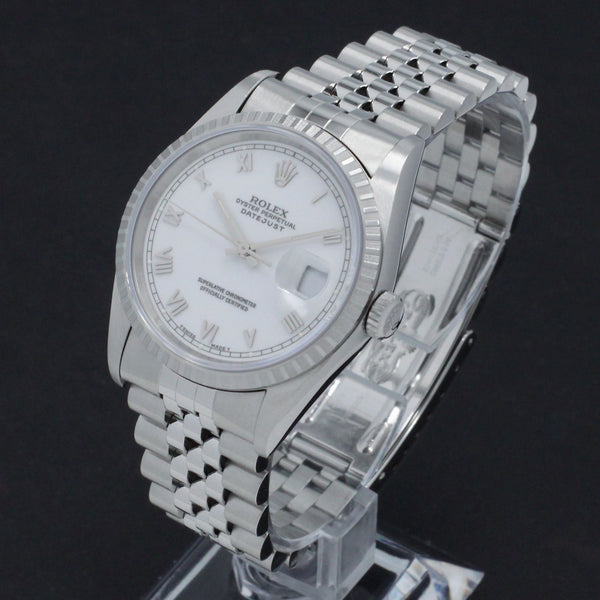 Rolex Datejust 16220 - 1996 - Rolex horloge - Rolex kopen - Rolex heren horloge - Trophies Watches