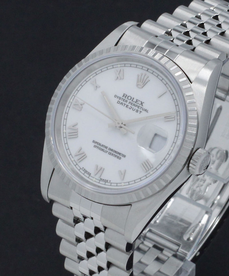 Rolex Datejust 16220 - 1996 - Rolex horloge - Rolex kopen - Rolex heren horloge - Trophies Watches