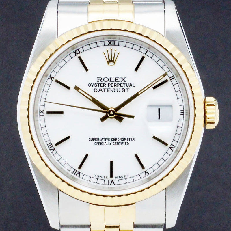 Rolex Datejust 16233 - 1993 - Rolex horloge - Rolex kopen - Rolex heren horloge - Trophies Watches