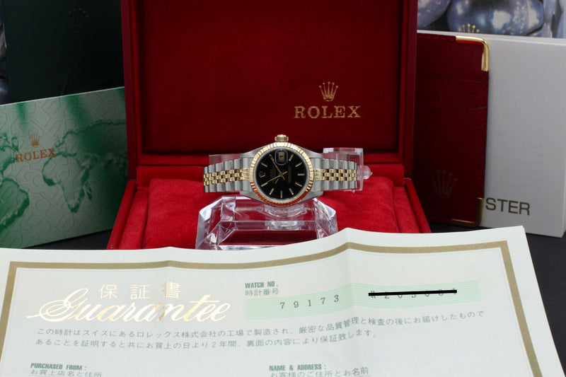 Rolex Lady-Datejust 79173 - 2002 - Rolex horloge - Rolex kopen - Rolex dames horloge - Trophies Watches