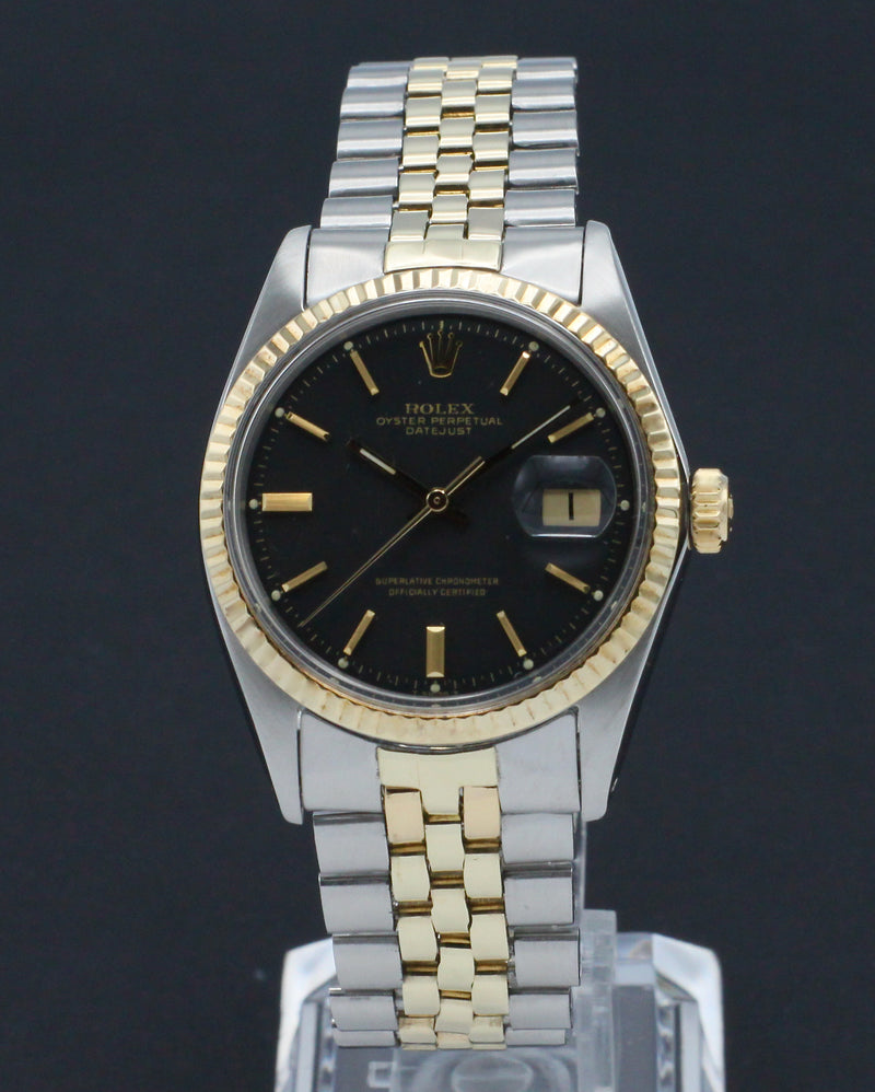 Rolex Datejust 1601 - 1970 - goud/staal - two/tone - Rolex horloge - Rolex kopen - Rolex heren horloge - Trophies Watches