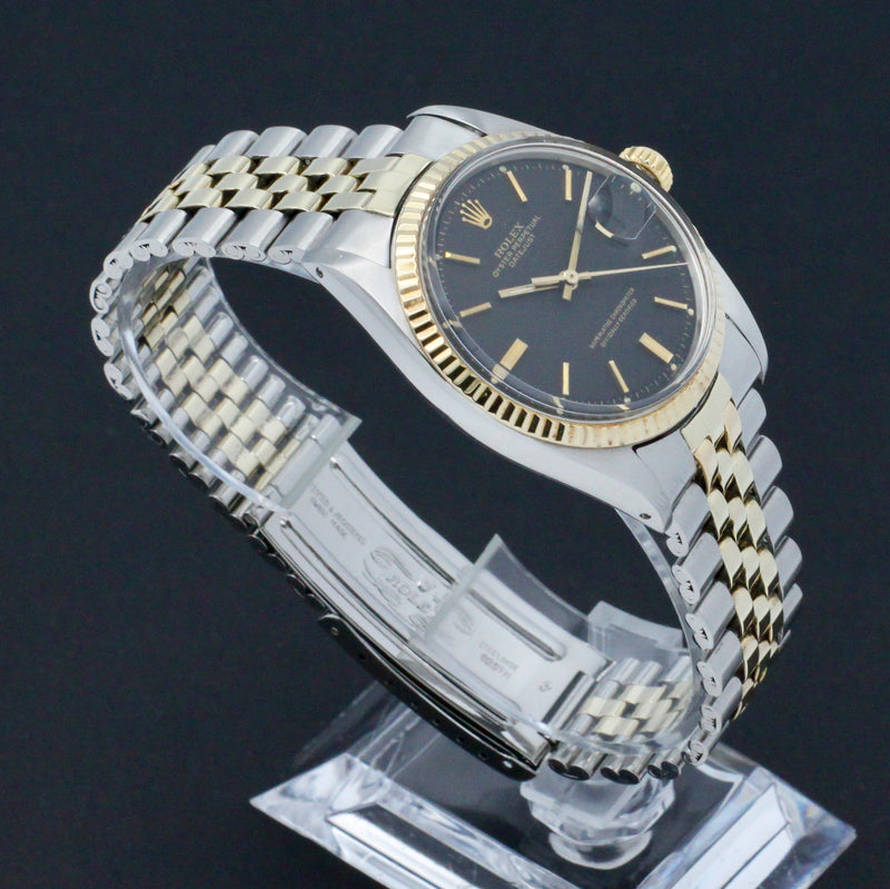 Rolex Datejust 1601 - 1970 - goud/staal - two/tone - Rolex horloge - Rolex kopen - Rolex heren horloge - Trophies Watches