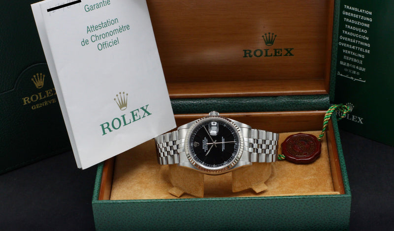 Rolex Datejust 16234 - 2003 - Rolex horloge - Rolex kopen - Rolex heren horloge - Trophies Watches