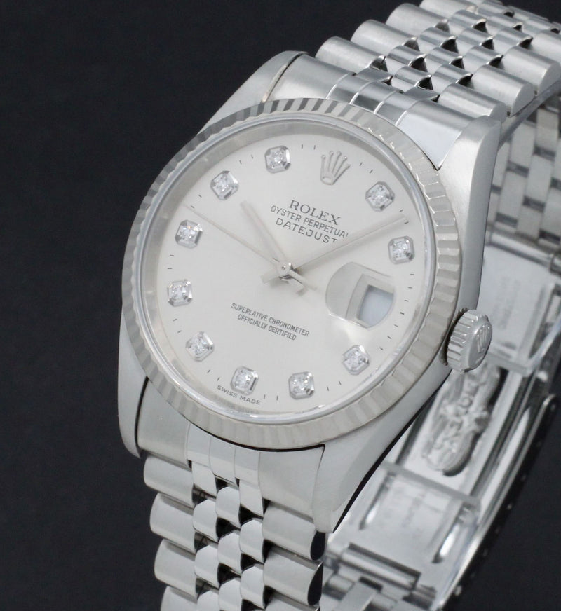 Rolex Datejust 16234G - 1997 - Rolex horloge - Rolex kopen - Rolex heren horloge - Trophies Watches