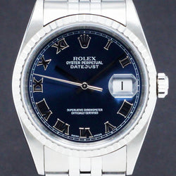 Rolex Datejust 16220 - 2001 - Rolex horloge - Rolex kopen - Rolex heren horloge - Trophies Watches