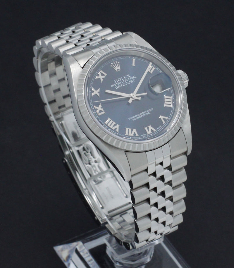 Rolex Datejust 16220 - 2001 - Rolex horloge - Rolex kopen - Rolex heren horloge - Trophies Watches