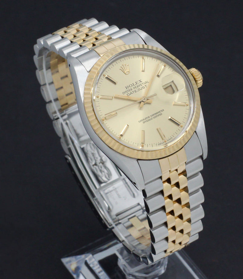 Rolex Datejust 16013 - 1986 - Rolex horloge - Rolex kopen - Rolex heren horloge - Trophies Watches