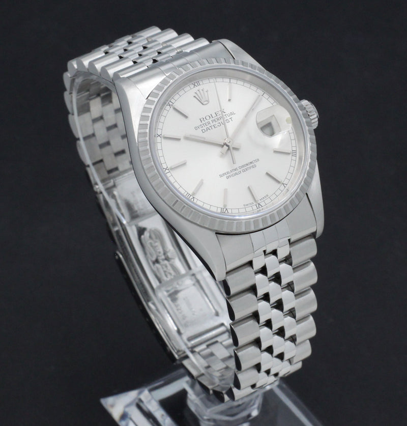 Rolex Datejust 16220 - 1996 - Rolex horloge - Rolex kopen - Rolex heren horloge - Trophies Watches