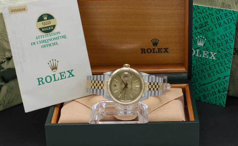 Rolex Datejust 16013 - 1986 - Rolex horloge - Rolex kopen - Rolex heren horloge - Trophies Watches